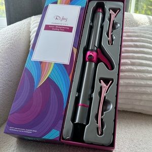 Rifny- Hair 2 in 1 Curling & Straightening Iron
